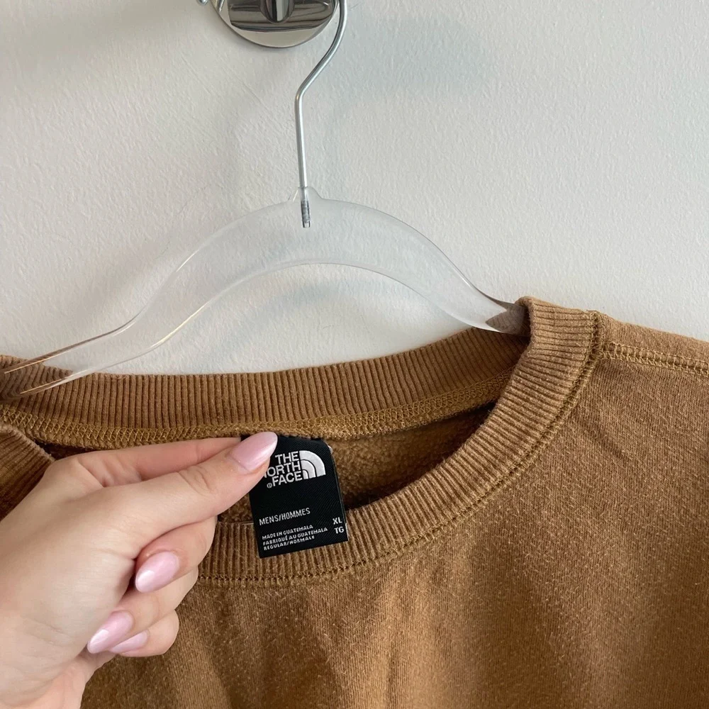 The North Face Men's Tan Crewneck Sweater